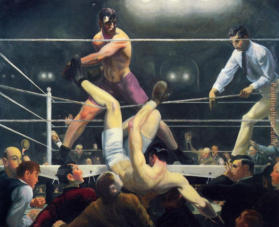 George Bellows Dempsey and Firpo